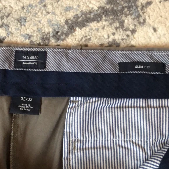 Grey Gap Khakis - Picture 3 of 3